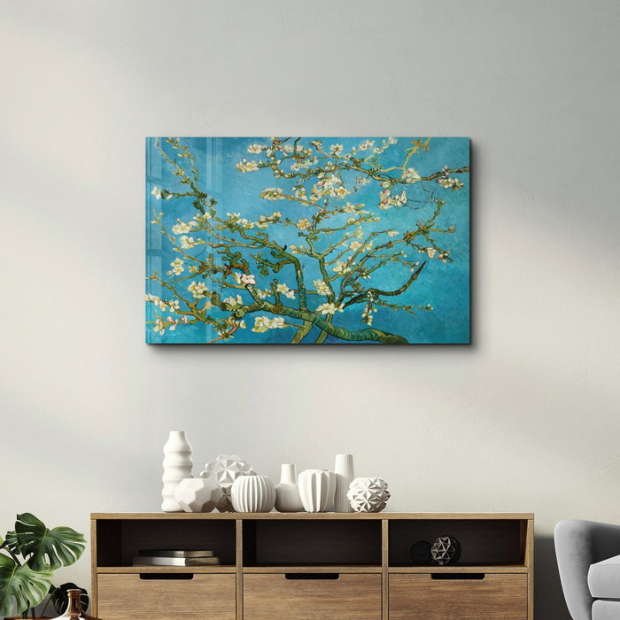 Wallity Pintura Decorativa de Vidrio Templado Multicolor 46 x 72 cm